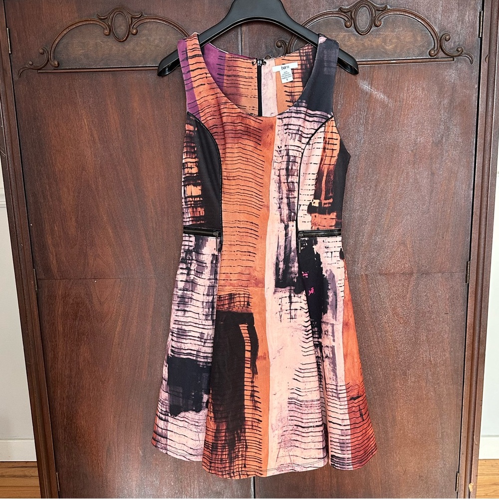 Bar III Artistic Mini Dress S